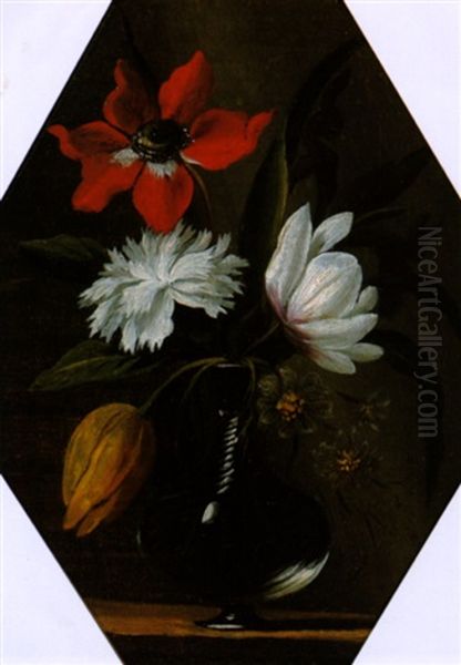 Natura Morta Con Fiori Oil Painting by Abraham Brueghel