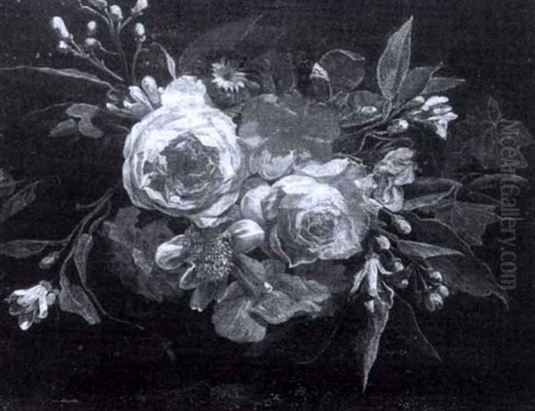 Blomsterstycke by Abraham Brueghel