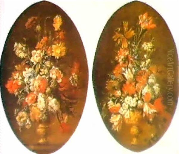 Natura Morta De Fiori Oil Painting by Abraham Brueghel