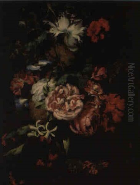 Blumenstilleben Oil Painting by Jan Peeter Brueghel