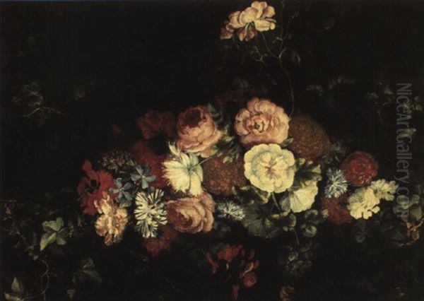 Blumenstilleben Oil Painting by Jan Peeter Brueghel