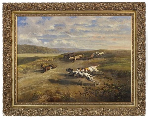 The Hunt Oil Painting by Guillaume Anne Van Der Brugghen