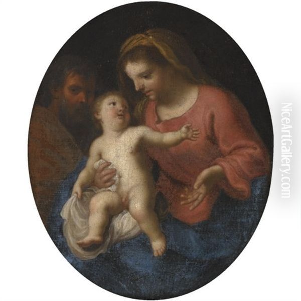 The Holy Family by Charles Le Brun