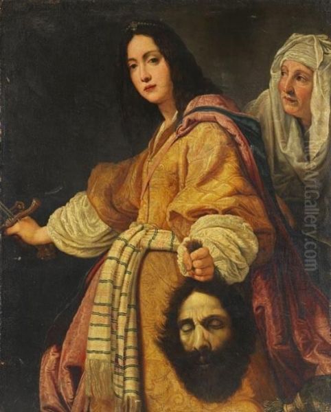 Judith Mit Dem Haupt Des Holofernes Oil Painting by Cristofano Allori