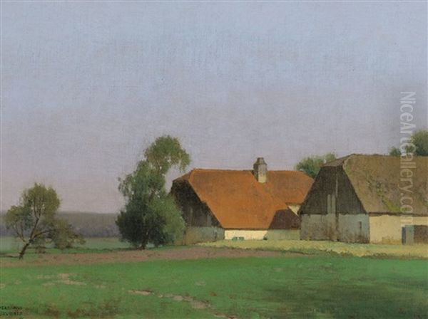 Herrenportrat Oil Painting by Ferdinand Brunner