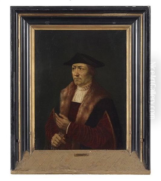 Barthel Oil Painting by Bartholomaeus Bruyn the Elder