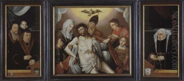 Ohne Titel Oil Painting by Bartholomaeus (Barthel) Bruyn the Younger