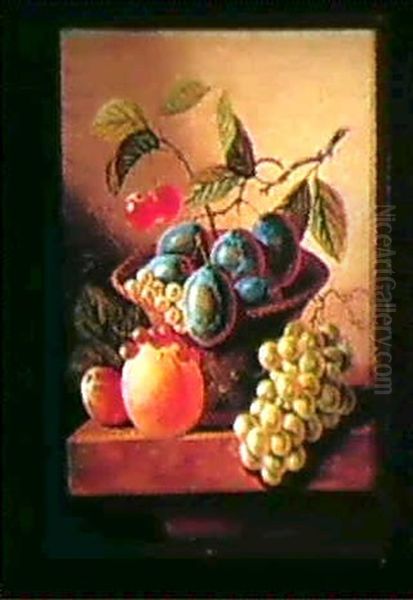 Still Life Of Fruit Oil Painting by Johannes Cornelis de Bruyn