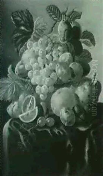 Still-life Of Fruit by Johannes Cornelis de Bruyn