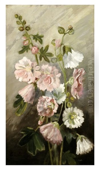 Flowers Oil Painting by Everett Lloyd Bryant