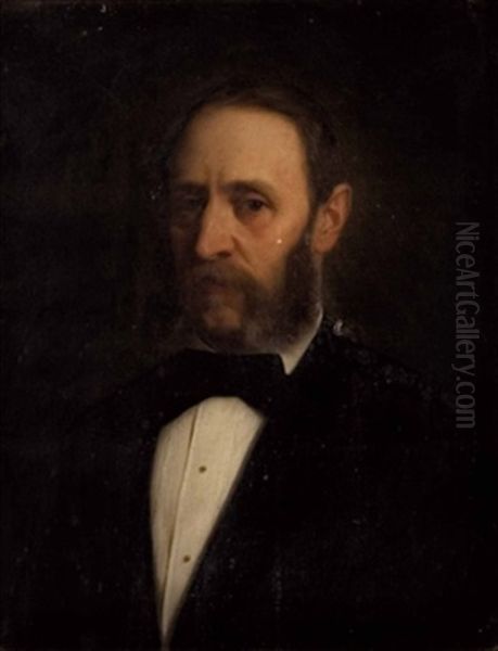 Portrait Von Gustav Von Gasteiger Zu Rabenstein Und Kobach Oil Painting by Josef Bueche