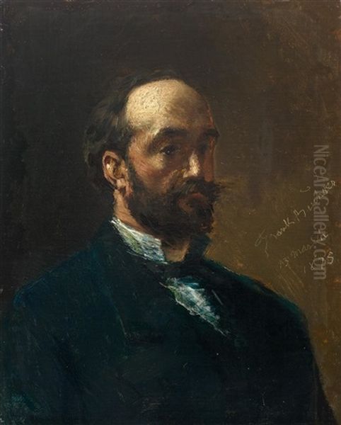 Self-portrait Oil Painting by Frank Buchser