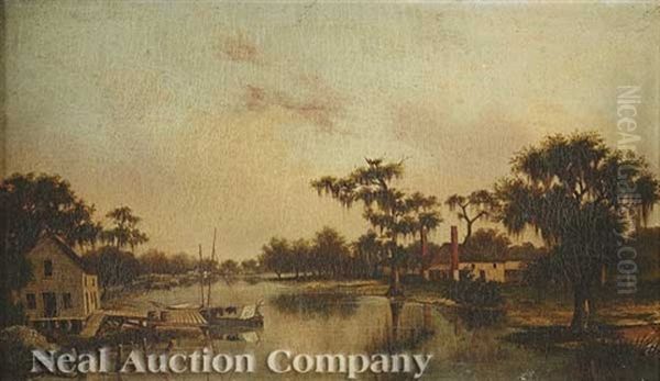 View Of Bayou St. John Oil Painting by William Henry Buck