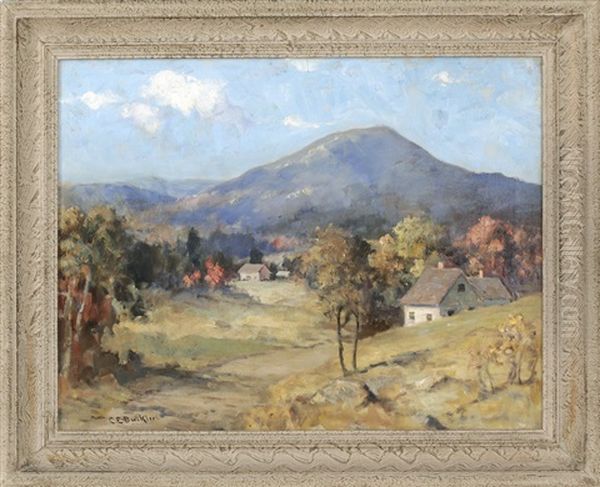 The Valley Road Oil Painting by Charles E. Buckler