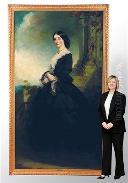 Lady Jane Jenkinson Oil Painting by Richard Buckner