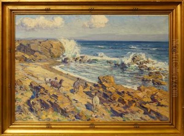 Coastal Landscape by Carl Budtz-Moller