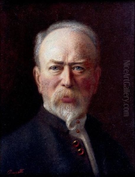 Autoportrait Oil Painting by Carlo Bugatti