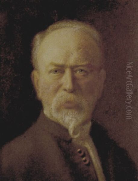 Autoportrait Oil Painting by Carlo Bugatti