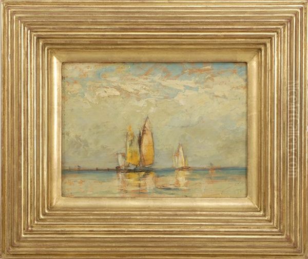 Venice Nov. 1885 Oil Painting by William Gedney Bunce