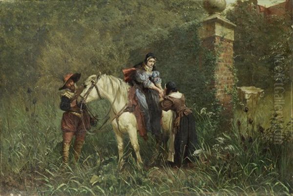 The Princess Oil Painting by Edgar Bundy