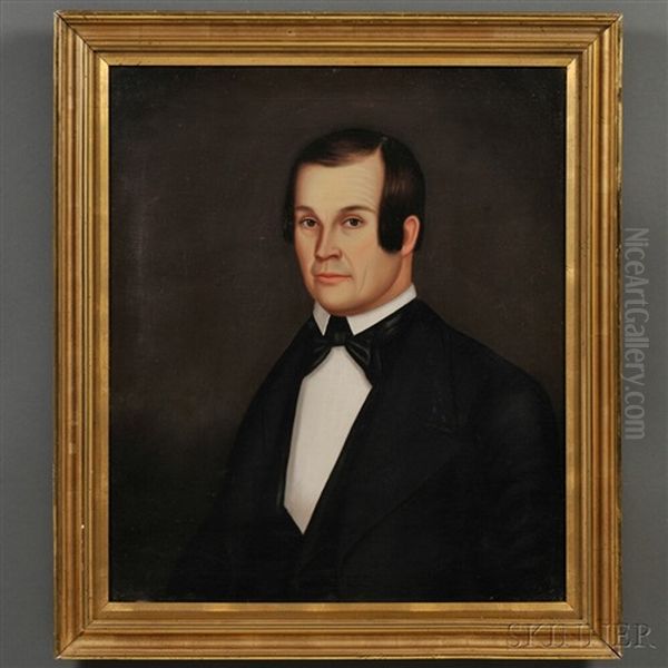 Portrait Of A Gentleman Oil Painting by Horace Bundy