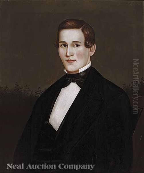 Portrait Of A Gentleman Oil Painting by Horace Bundy