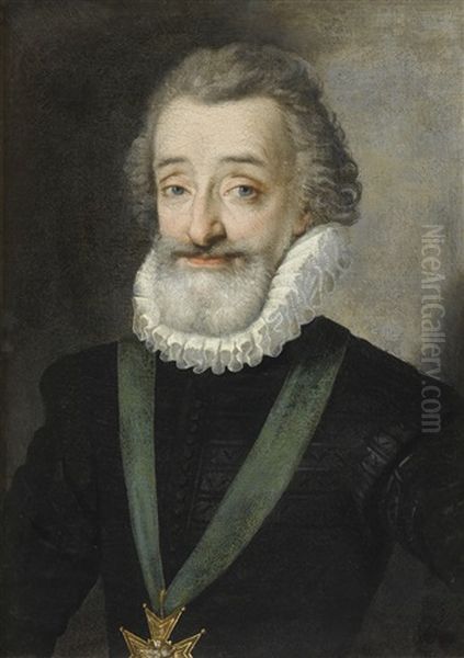 Henri Iv Oil Painting by Jacob Bunel