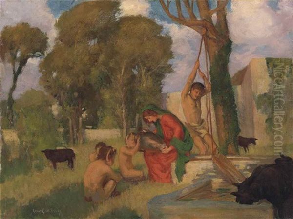 The Drought, C.1895 Oil Painting by Rupert Bunny