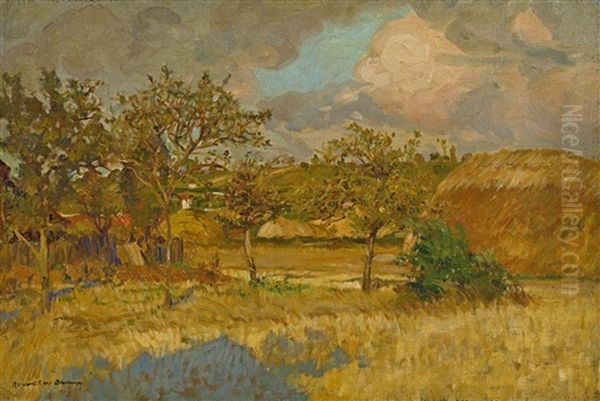 Landscape, France Oil Painting by Rupert Bunny