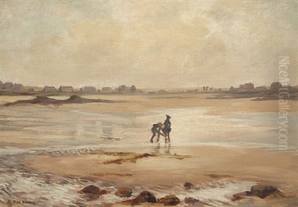 Low Tide Etaples by Rupert Bunny