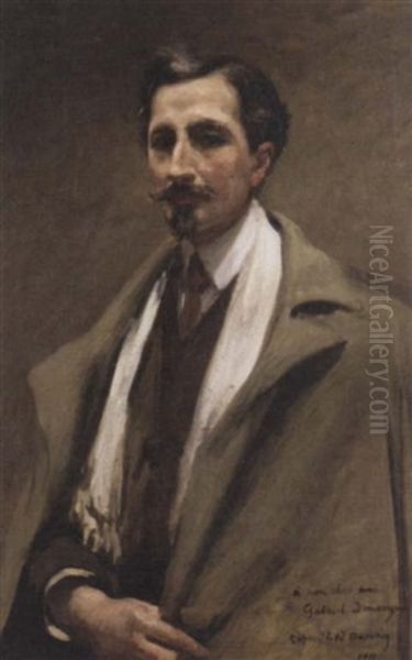 Jean Gabriel Domergue Oil Painting by Rupert Bunny