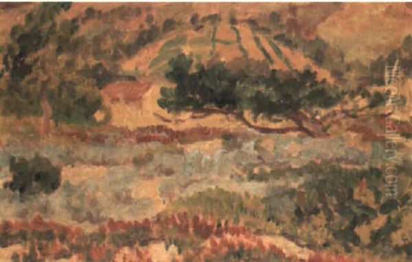 Provencal Landscape by Rupert Bunny