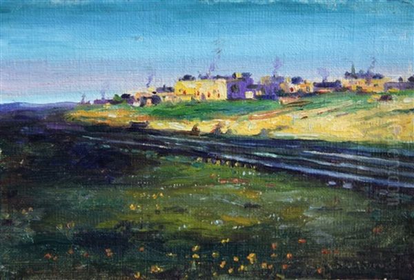 Laguna, New Mexico Oil Painting by Elbridge Ayer Burbank