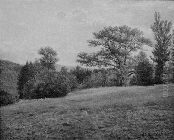 New Hampshire Landscape Near Wentworth Oil Painting by Horace Robbins Burdick