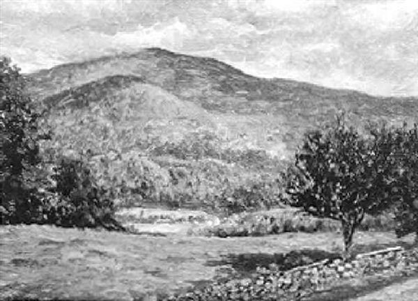 Distant Hills Oil Painting by Horace Robbins Burdick