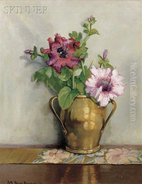 Floral Still Life Oil Painting by Ruth Payne Burgess