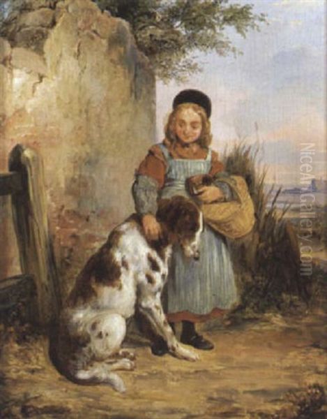 Ein Treuer Freund Oil Painting by Hendrick Van Der Burgh