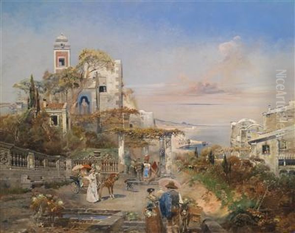 Southern Capriccio Oil Painting by Robert Alott