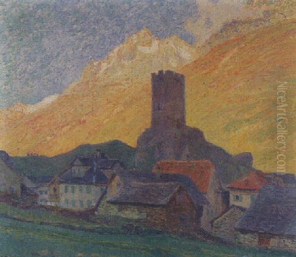 Hospenthal (gotthard) by Georg Burmester