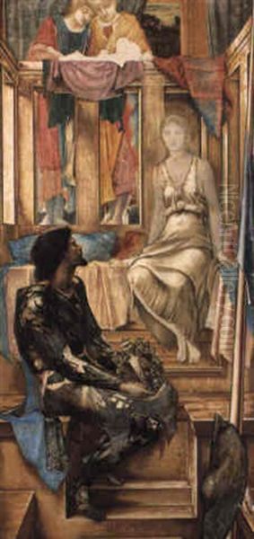 King Cophetua And The Beggar Maid Oil Painting by Edward Burne-Jones