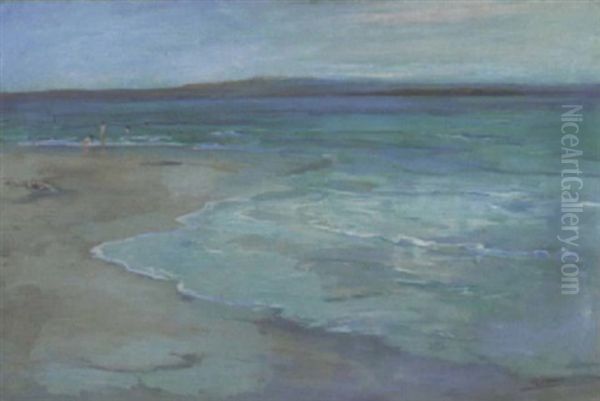 Summer Haze, Iona Oil Painting by Robert Burns