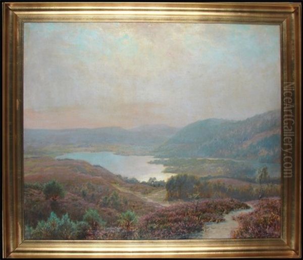 Landscape Oil Painting by Peter Johan Valdemar Busch