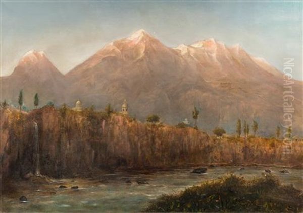 Mountain Landscape by Norton Bush