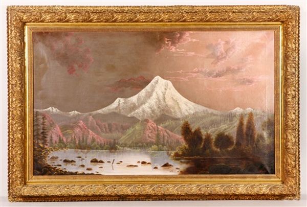 Mount Hood Oil Painting by Norton Bush