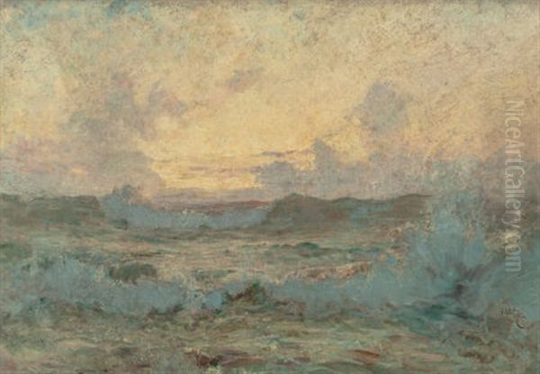 Restless Sea, 1887 Oil Painting by Howard Russell Butler