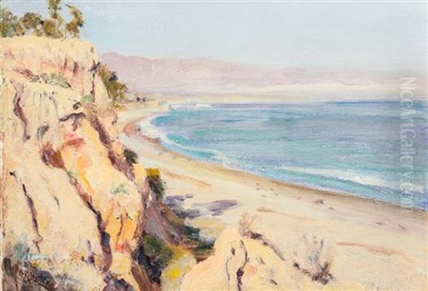 Montecito Cliffs, California Oil Painting by Howard Russell Butler