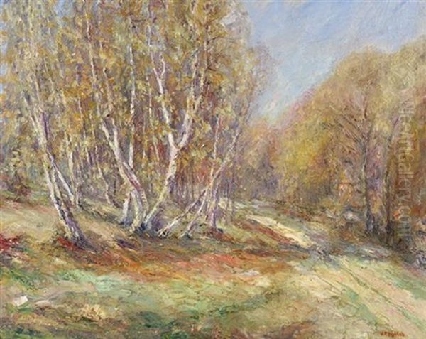 Landscape Oil Painting by Howard Russell Butler