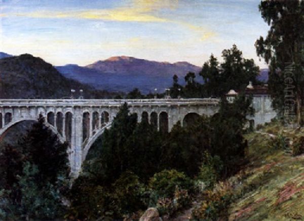 The Bridge To Pasadena by Howard Russell Butler