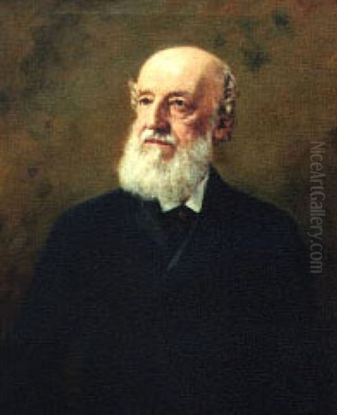 Portrait Of Thomas S. Kirksbride Oil Painting by Howard Russell Butler