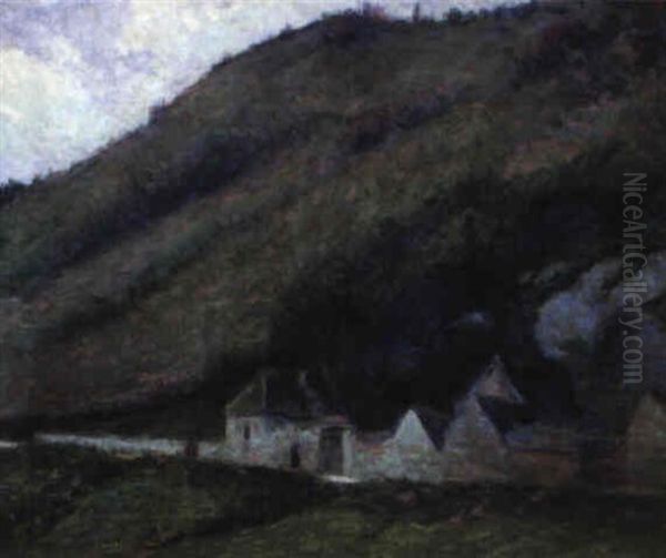 Pasage De Colline, Giverny Oil Painting by Theodore Earl Butler